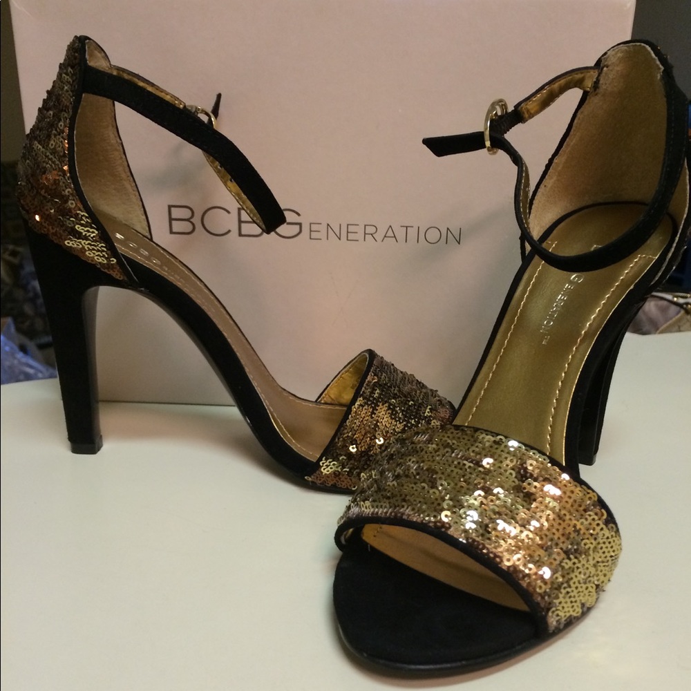 BCBG ankle heels